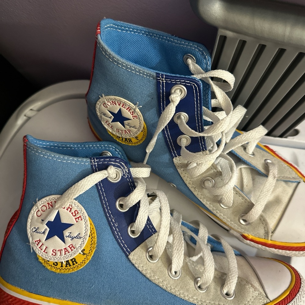 Converse Kids' Blue High-Top Sneakers